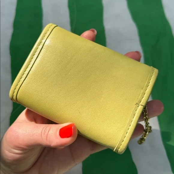 Vintage Coach 7219 kiwi Multifunction Purse Wallet - Picture 6 of 9